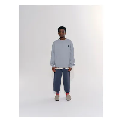 Bubble-Sweatshirt | Grau