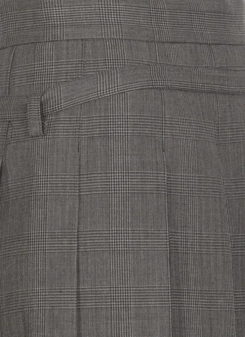   Fabiana Filippi  Grey Virgin Wool Skirt Grey  Midi-Röcke 