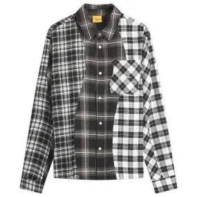 Hemd Dime Triple Plaid Shirt DIMEHO249BLK