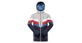 Herren-Daunen-Skijacke mit PTX-Membran ALPINE PRO FEEDR blau XXL