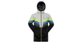 Herren-Daunen-Skijacke mit PTX-Membran ALPINE PRO FEEDR schwarz S