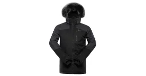 Herren-Skijacke mit PTX-Membran ALPINE PRO OLAD schwarz S