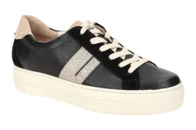 Paul Green Sneaker Plateau Schuhe schwarz 5330