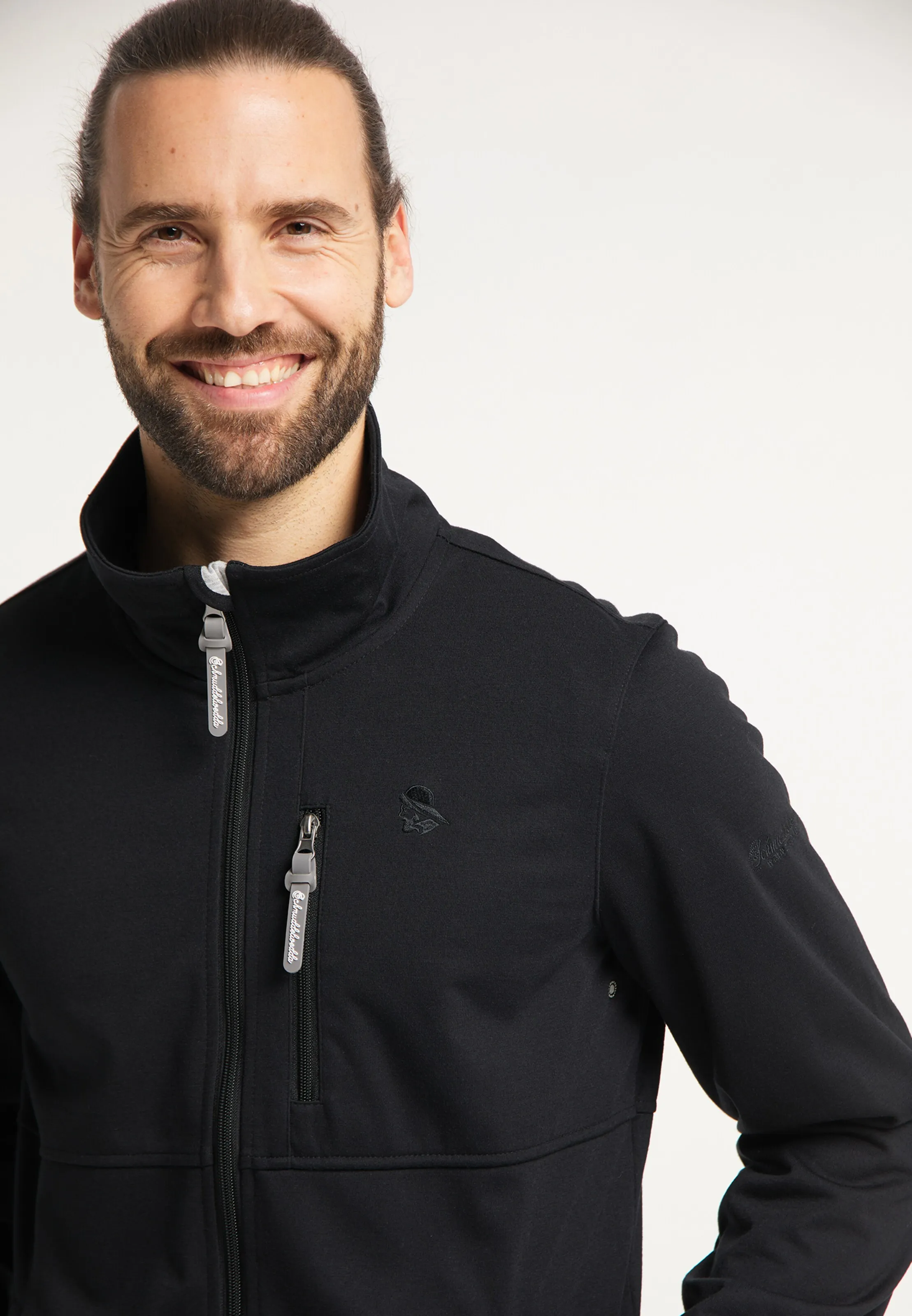 Schmuddelwedda Jacke in Schwarz