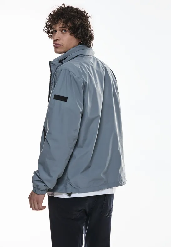Street One MEN Windbreaker mit Stehkragen 