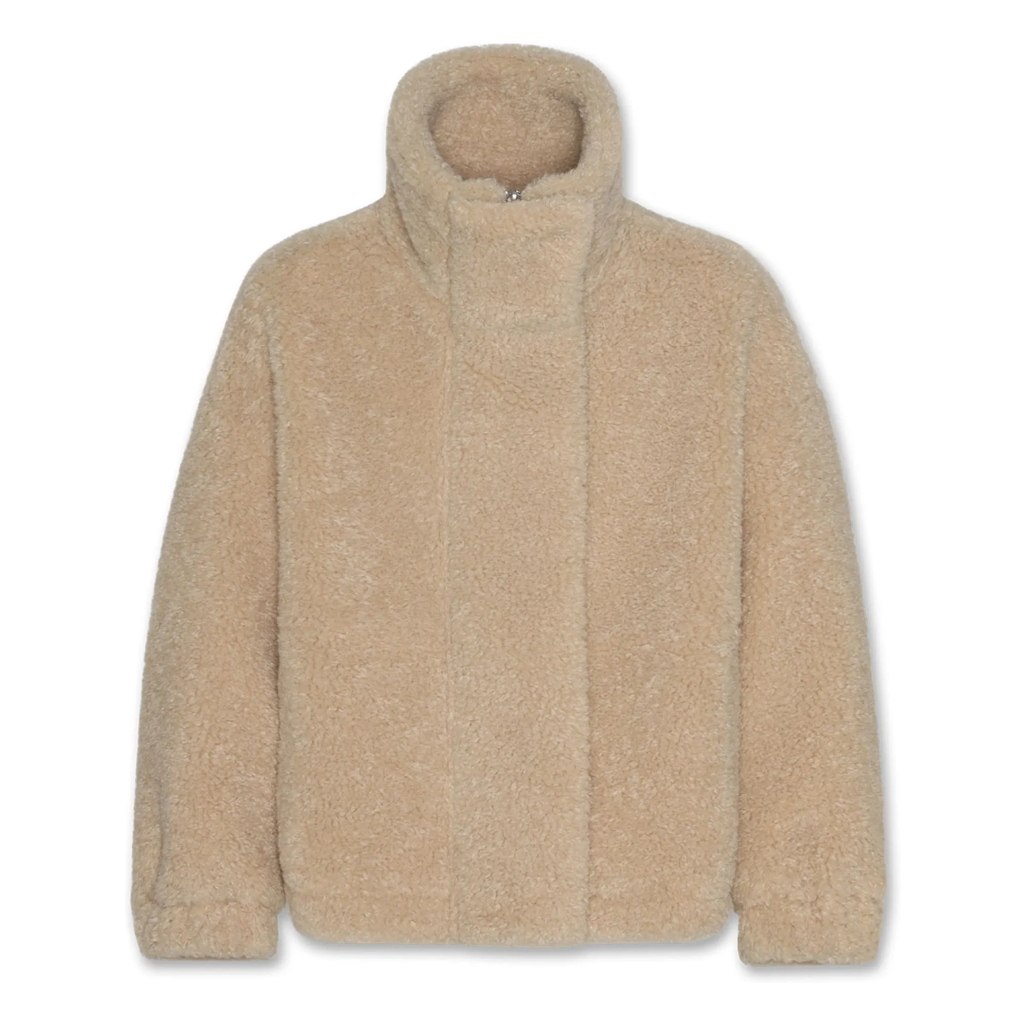 Teddy Batu Jacke | Seidenfarben
